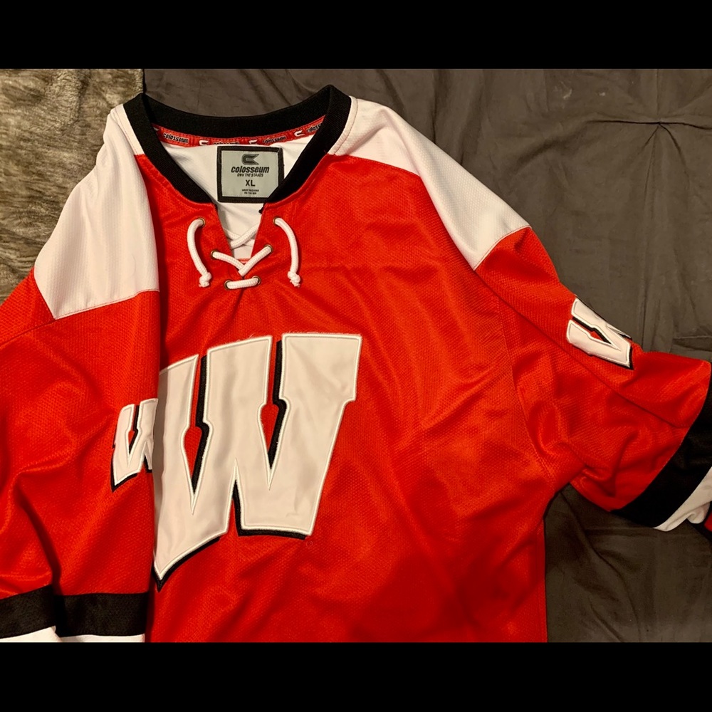 WI badgers Hockey Jersey
